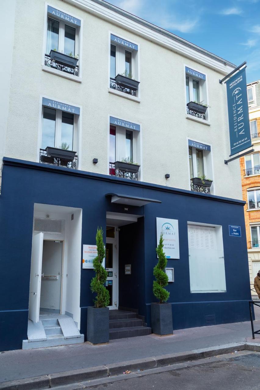 Residence Aurmat - Appart - Hotel - Boulogne - Paris Exterior foto